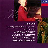András Schiff, Yuuko Shiokawa, Miklós Perényi, Erich Hobarth – Mozart: Piano Quartets Nos. 1 & 2