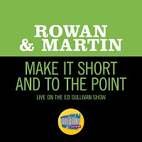 Rowan & Martin – Make It Short And To The Point [Live On The Ed Sullivan Show, July 24, 1960]
