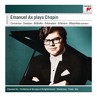 Přední strana obalu CD Emanuel Ax Plays Chopin