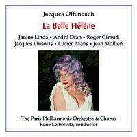 Přední strana obalu CD La Belle Hélene