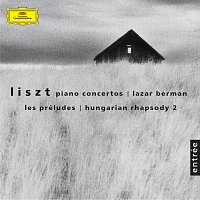 Přední strana obalu CD Liszt: Piano Concertos Nos.1 & 2 · Les Préludes S.97 · Hungarian Rhapsody No.2