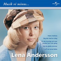 Přední strana obalu CD Lena Andersson/Musik vi minns