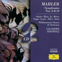 Přední strana obalu CD Mahler: Symphonies Nos. 10 & 8