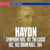 Přední strana obalu CD Haydn: Symphony Nos. 101 'The Clock', 102, 103 'Drum Roll' & 104