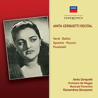 Přední strana obalu CD Anita Cerquetti Recital