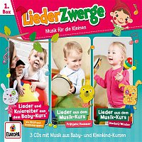Lena, Felix & die Kita-Kids – 01/3er Box LiederZwerge (Pekip, Musik-Kurs Vol. 1 & Vol. 2)