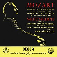 Přední strana obalu CD Mozart: Piano Concerto No. 9 'Jeunehomme'; Piano Concerto No. 15 [Wilhelm Kempff: Complete Decca Recordings, Vol. 3]