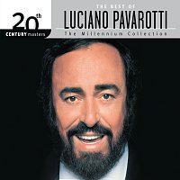 Přední strana obalu CD The Best Of Luciano Pavarotti 20th Century Masters The Millennium Collection