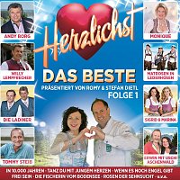 Přední strana obalu CD Herzlichst - Das Beste präsentiert von Romy & Stefan Dietl Folge 1