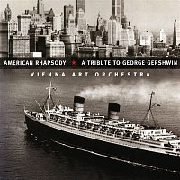 Přední strana obalu CD American Rhapsody: A Tribute to George Gershwin