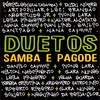 Přední strana obalu CD Duetos Samba & Pagode