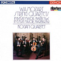 Přední strana obalu CD W.A. Mozart: String Quartets