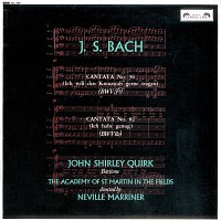 Přední strana obalu CD Bach, J.S.: Cantatas Nos. 56 & 82