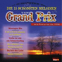 Přední strana obalu CD Die 15 schonsten Melodien vom Grand Prix der Volksmusik 1996