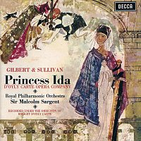 Přední strana obalu CD Gilbert & Sullivan: Princess Ida / Pineapple Poll