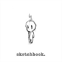 Přední strana obalu CD sketchbook.