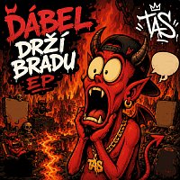 Přední strana obalu CD Ďábel drží bradu