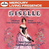 Přední strana obalu CD Adam: Giselle/Offenbach: Gaité Parisienne; Strauss, J. II: Graduation Ball