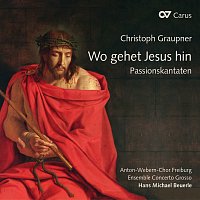 Přední strana obalu CD Christoph Graupner: Wo gehet Jesus hin. Passionskantaten