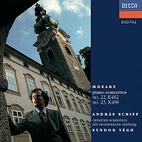 András Schiff, Sándor Végh, Camerata Salzburg – Mozart: Piano Concertos Nos. 22 & 23
