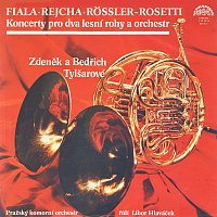 Přední strana obalu CD Fiala, Rössler-Rosetti, Rejcha: Koncerty pro lesní rohy a orchestr