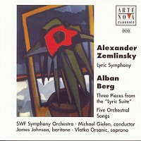 Přední strana obalu CD A. Berg: 3 Movements Of Lyric Suite, 5 Orchestra Songs op. 4, A Zemlinsky: Lyric Smphony