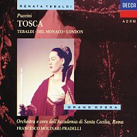 Přední strana obalu CD Puccini: Tosca