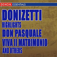 Přední strana obalu CD Donizetti Favorites