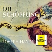 Přední strana obalu CD Haydn: The Creation (Die Schopfung); Mozart: Mass in C Major, KV 317 'Coronation' [Igor Markevitch – The Deutsche Grammophon Legacy: Volume 18]