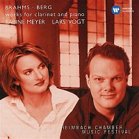 Přední strana obalu CD Brahms & Berg: Works for Clarinet and Piano (Live at Heimbach Spannungen Festival, 2002)