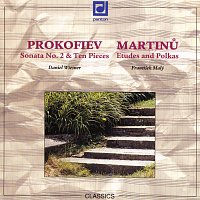 Přední strana obalu CD Prokofjev, Martinů: Klavírní skladby