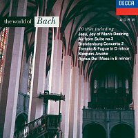 Přední strana obalu CD The World of Bach