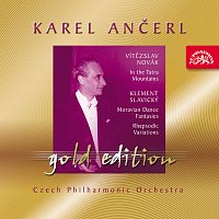 Přední strana obalu CD Ančerl Gold Edition 28. Novák: V Tatrách - Slavický: Moravské taneční fantazie, Rapsodické variace