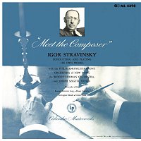Přední strana obalu CD Igor Stravinsky - Meet the Composer