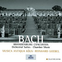 Přední strana obalu CD Bach: Brandenburg Concertos; Orchestral Suites; Chamber Music