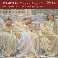 Přední strana obalu CD R. Strauss: Complete Songs, Vol. 8