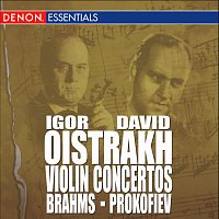 Přední strana obalu CD Prokofiev: Concerto for Violin & Orchesta, Op. 19 -Brahms: Concerto for Violin & Orchestra, Op. 77