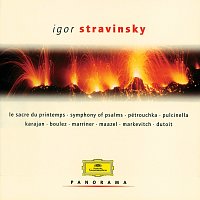 Přední strana obalu CD Stravinsky: Firebird; Pétrouchka etc.