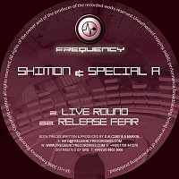 Přední strana obalu CD Live Round / Release Fear