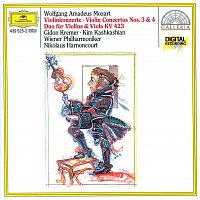 Gidon Kremer, Wiener Philharmoniker, Nikolaus Harnoncourt – Mozart: Violin Concertos Nos. 3 & 4; Duo for Violin and Viola KV 423