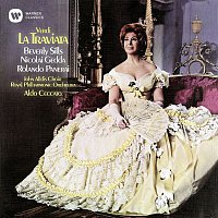 Přední strana obalu CD Verdi: La Traviata