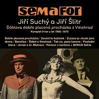 Přední strana obalu CD Semafor Komplet 9 her z let 1965-1970