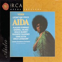 Přední strana obalu CD Verdi: Aida