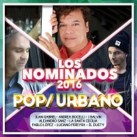 Přední strana obalu CD Los Nominados 2016 - Pop / Urbano
