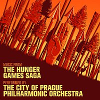 Přední strana obalu CD Music from the Hunger Games Saga