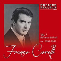 Přední strana obalu CD Franco Corelli  Vol. 1  Belcanto & Verdi