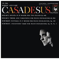 Robert Casadesus – Mozart: Sonata for 2 Pianos, K. 448 & Andante with 5 Variations, K. 501 - Schubert: Fantasia, D. 940 & Andantino varié, D. 823