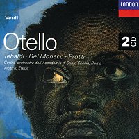 Přední strana obalu CD Verdi: Otello