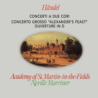 Přední strana obalu CD Handel: Concerti a due cori; Alexander's Feast