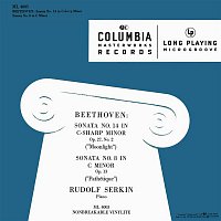 Rudolf Serkin – Beethoven: Piano Sonata No. 14, Op. 27 No. 2 "Moonlight" & Piano Sonata No. 8, Op. 13 "Pathétique"